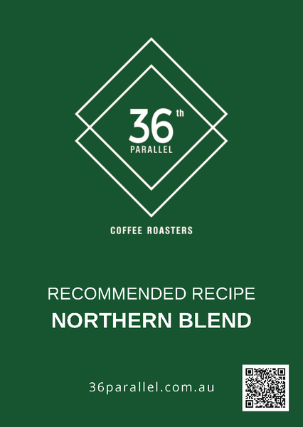 Northern Recipe Card | 36th Parallel Specialty Coffee Roasters