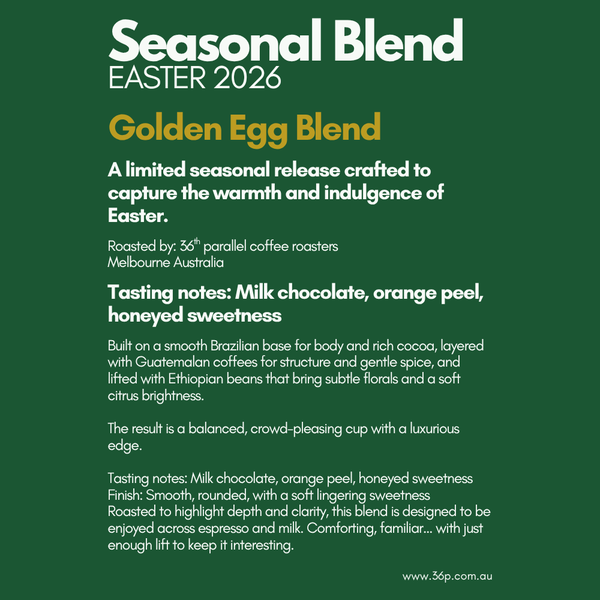 36th Parallel Coffee - Easter Blend- 1 kg