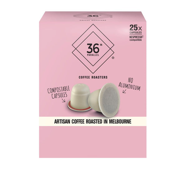 Peru, Honey - Iquira Ruthbel - 25 Compostable Nespresso®* Compatible Capsules