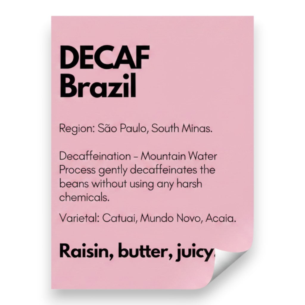 BRAZIL - DECAF BEANS - 1 kg