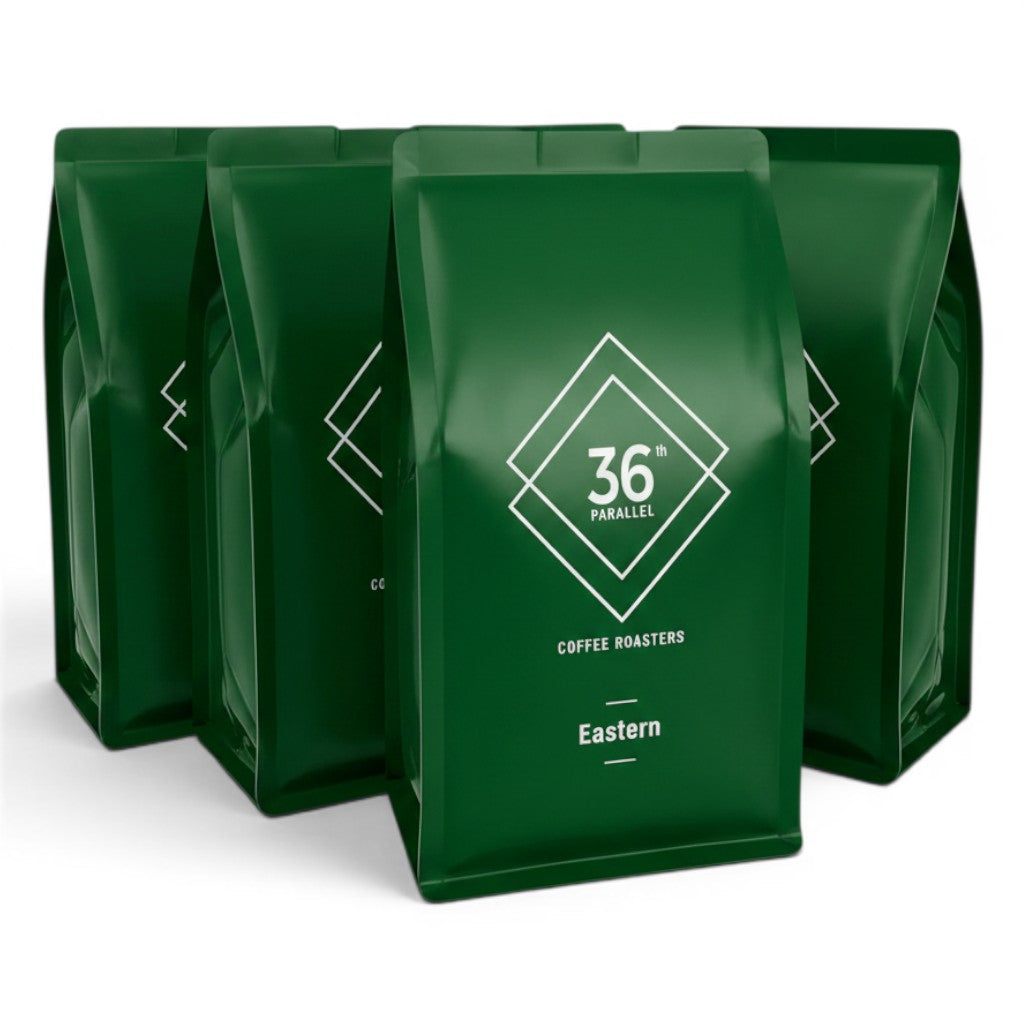 36th Parallel Coffee -Eastern Blend - Coffee Beans 4 PACK of 250 g