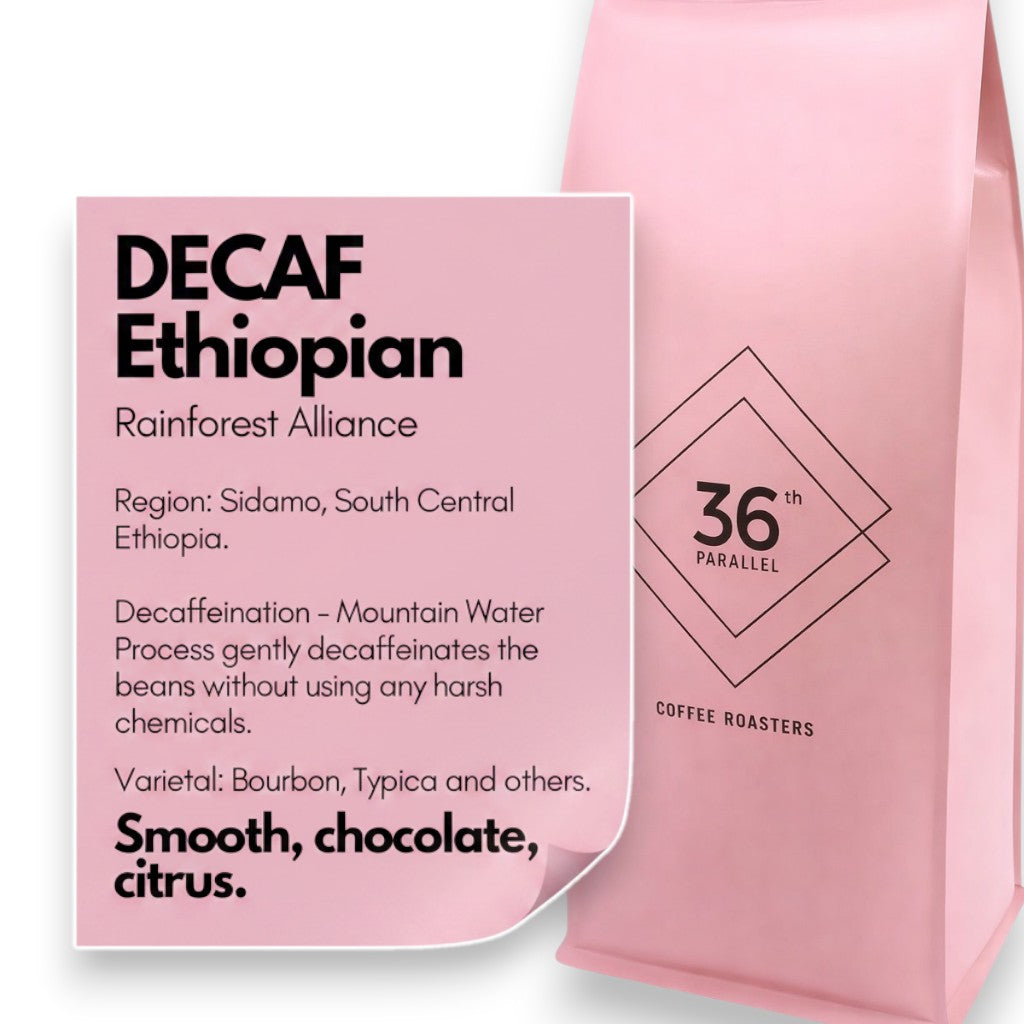 ETHIOPIAN - DECAF BEANS - 1 kg