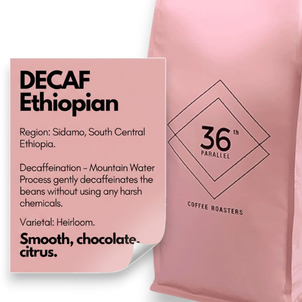 ETHIOPIAN - DECAF BEANS - 1 kg