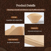 Natural Unbleached # 4 Cone V Shape Coffee Filter Paper - 100 pack