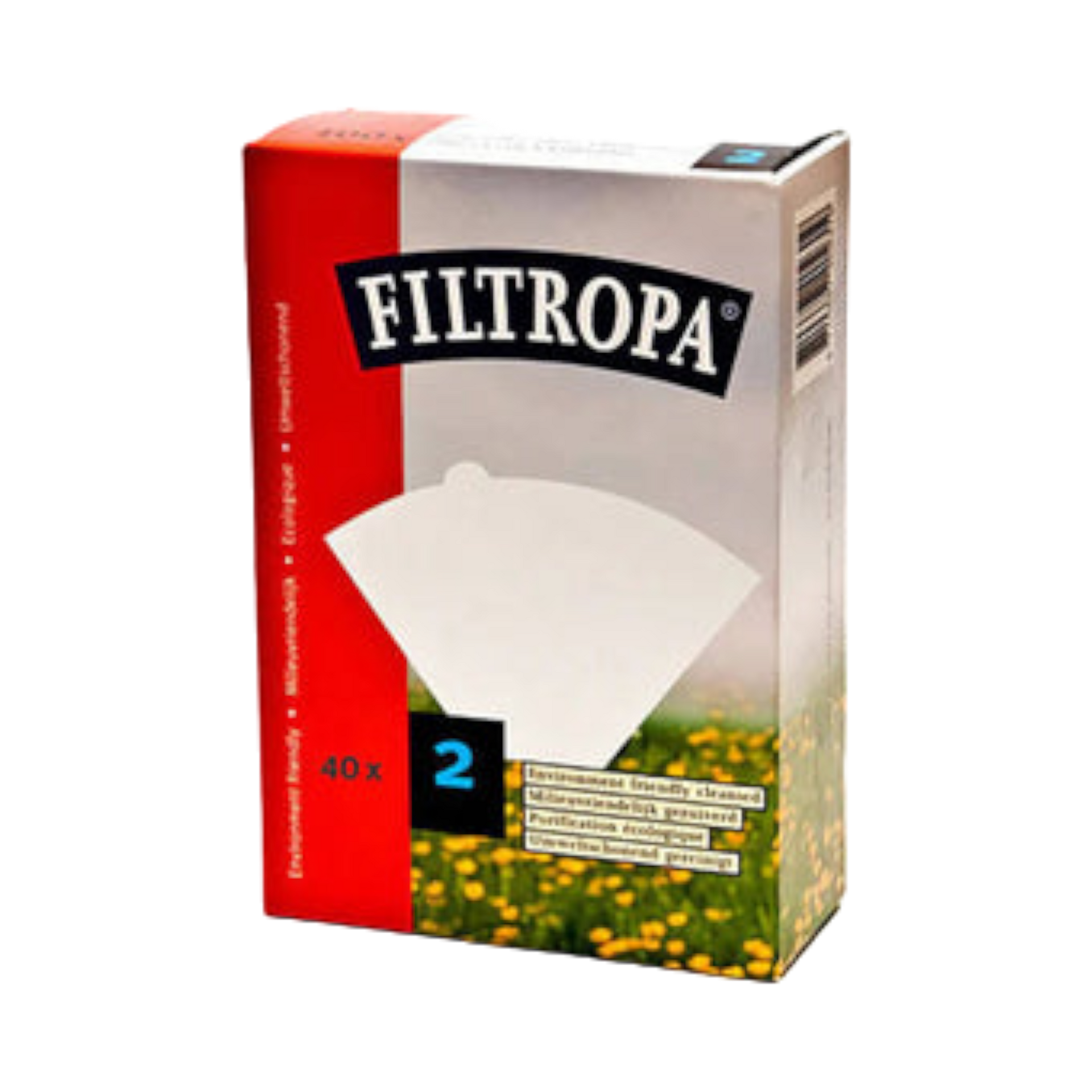 Filtropa Paper Filter #2 - Bleached 40pk