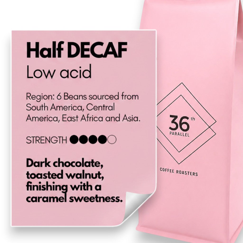 Half Caff, Low-Acid Coffee - 1 kg