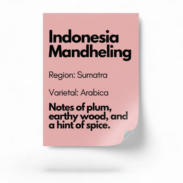 Indonesia, Sumatra - Mandheling