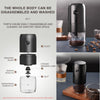 Battery Operated Portable Coffee Grinder with Ceramic Core
