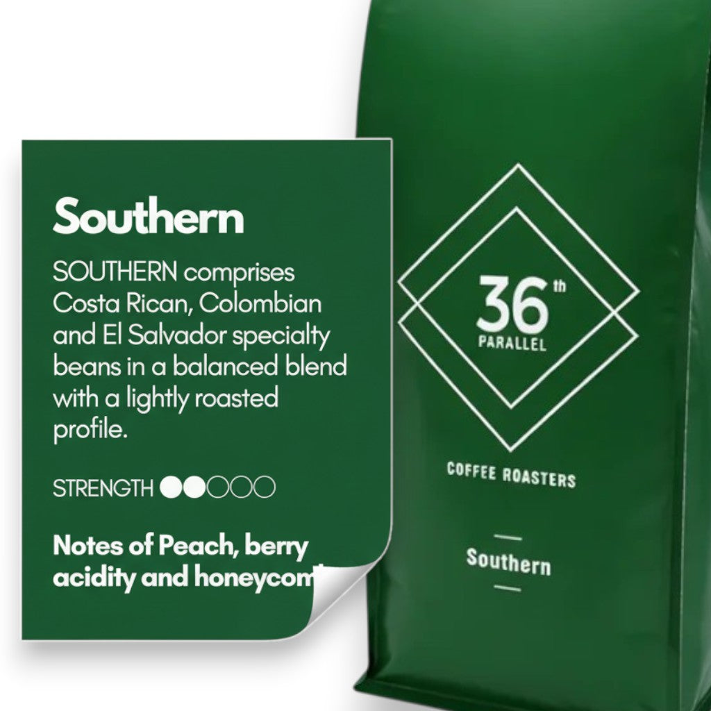 36th Parallel Coffee - Southern Blend - Coffee Beans 1 kg