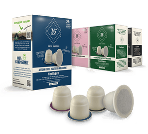 Sampler Pack -100 Compostable Nespresso® Compatible Capsules.