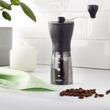Hario Mini Coffee Mill Plus - Transparent Black